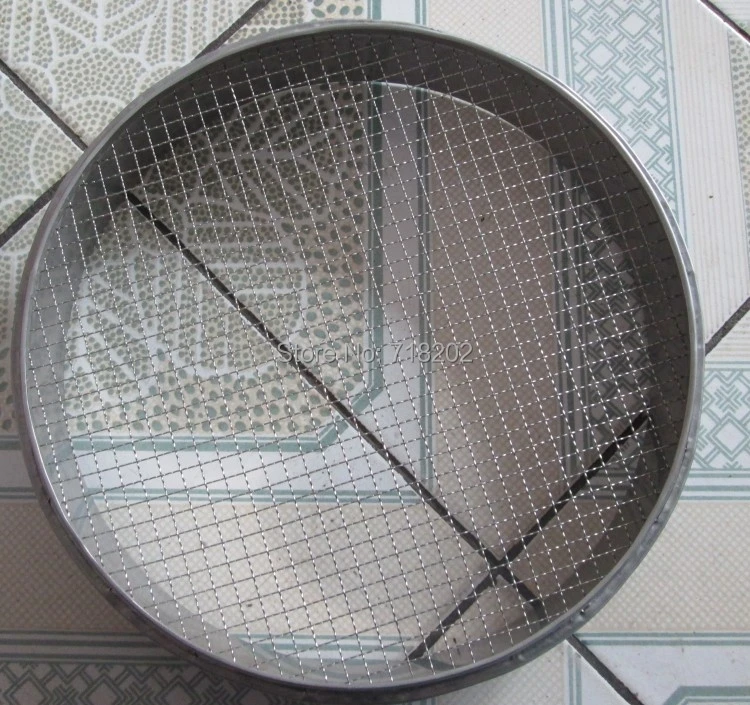 40cm*7.5cm  test sieve (12.5mm/8mm/6mm/5mm/4mm/3mm/2mm/1.6mm/1.4mm/1.25mm/1/0.9 mm) -1pc/lot