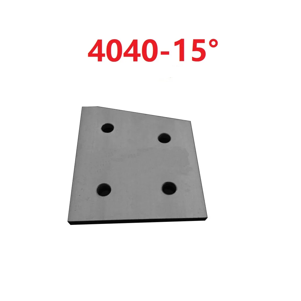 1PCS 15/30/60 degree 4040 Strengthen Plate Joint Board  Corner Angle Bracket Connection  for Aluminum Profile