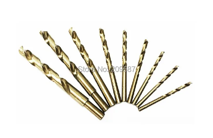 20Pcs 1.5Mm 0.059 "HSS-Co M35ตรงเจาะเกลียว Twist เจาะสแตนเลส