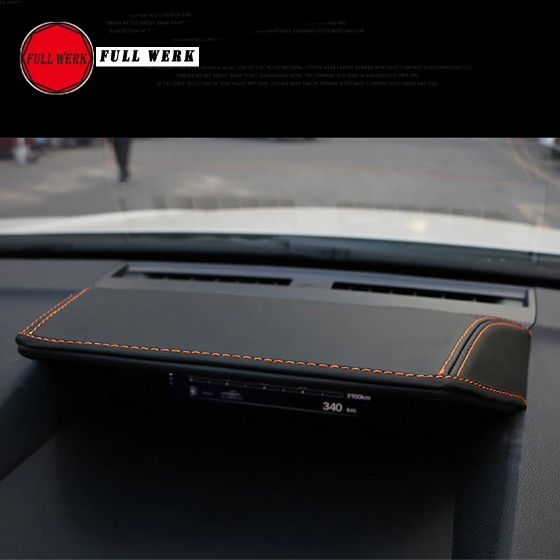 1 PC Leather Car Dashboard Cover Anti Scratch Sunshade Pad for Subaru XV Impreza 2018 19 20 21-23 Forester 19-24 Panel Cap Acces