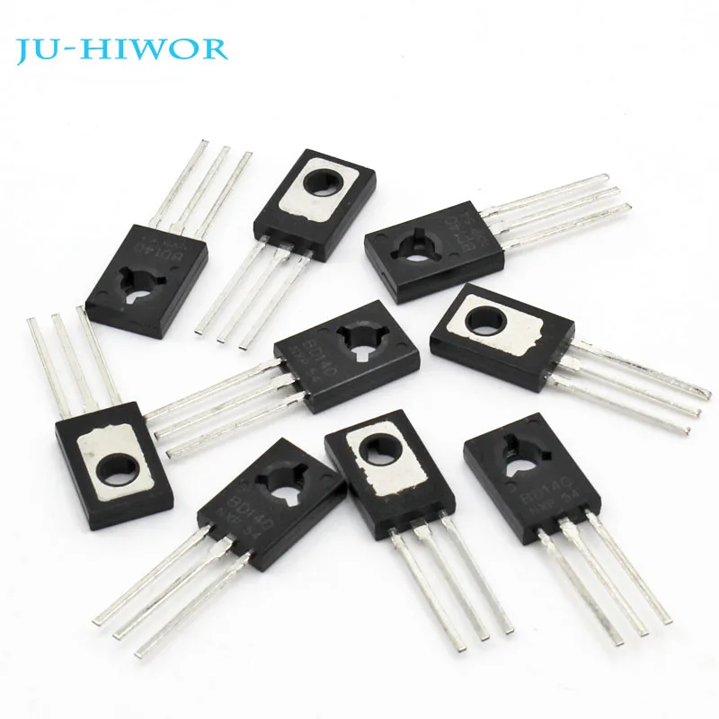 10pcs/lot BD140 Power Triode Transistor TO-126 Throught Hole Transistors PNP