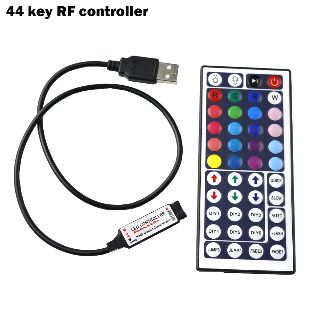 LED Strip Light USB RGB LED Controller LED Lamp Tape Ribbon RGB TV Desktop Screen BackLight Diode Tape Led Strip tape lighting