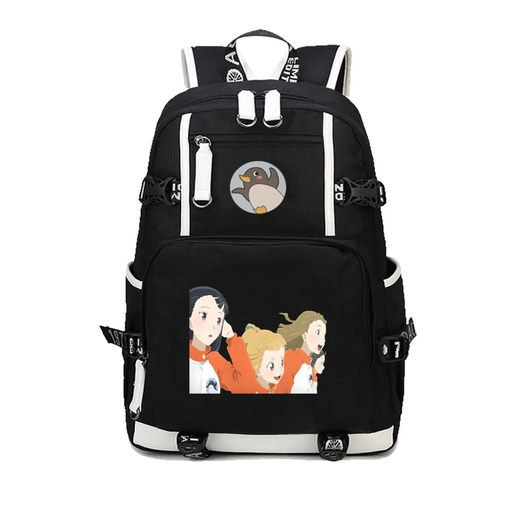 anime A Place Further Than the Universe Backpack School Students Bookbag Unisex canvas Bags men women Travel Knapsack