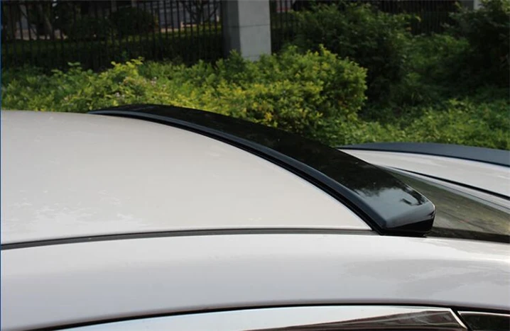 For HYUNDAI Elantra Roof Spoiler 2012-2015 Elantra Roof spoiler High Quality ABS Material Car Rear WingColor Rear Spoiler