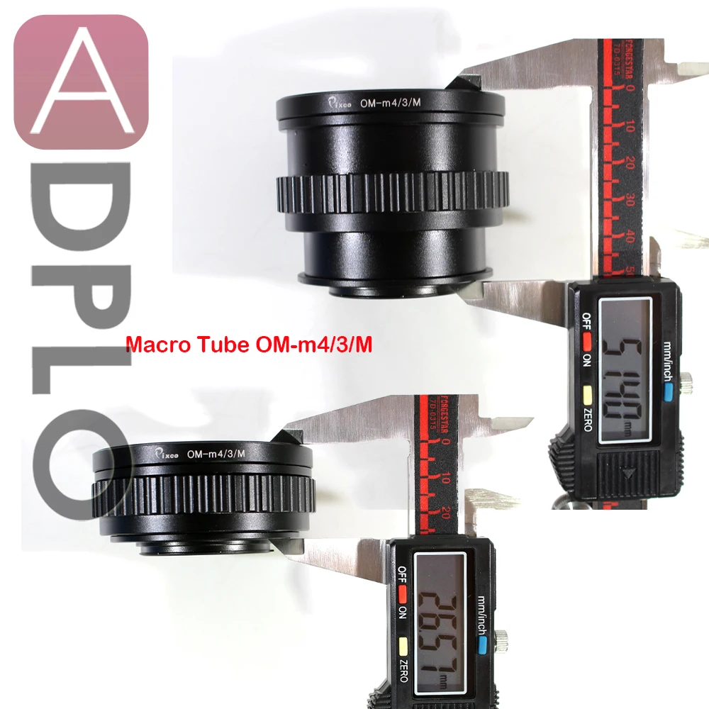 Adjustable Macro to Infinity Lens Adapter Suit For Olympus Lens to Suit for Micro Four Thirds 4/3 Camera