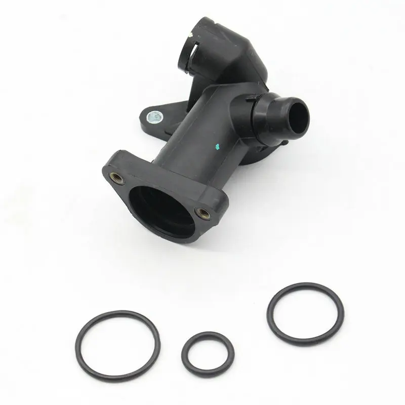 Aplicar para  Passat B5 1,8 1,8 T A6 motor culata agua de cuatro vias sellado forma anillo de plastico aluminio 058 121 132 B