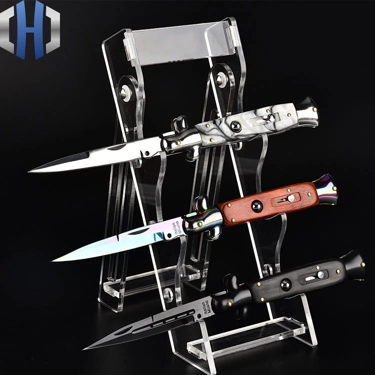 Suporte de ferramenta externa, porta-facas para exibição de ferramentas, suporte para faca, quadro acrílico, suporte para ferramenta de armazenamento edc
