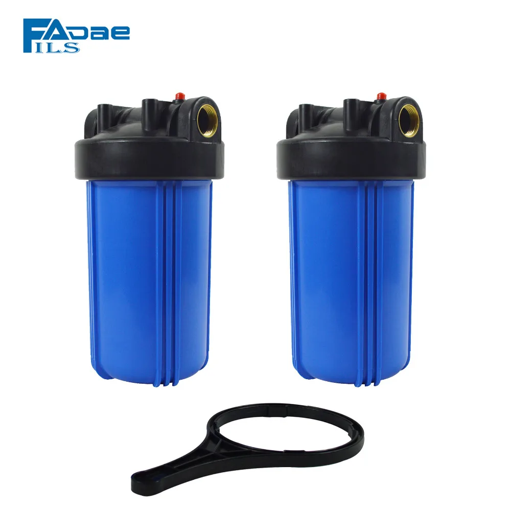 2 x Whole house heavy duty Big Blue Filter Housing,1