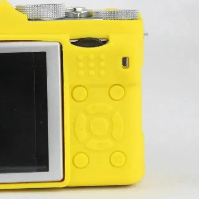 ซอฟท์ยางซิลิโคนกรณีที่กล้องวิดีโอกระเป๋าซิลิโคนสำหรับฟูจิFujifilm XA1 XA2 XM1 XA-1 XA-2 XM-1ผิวถุงระบบMirrorless