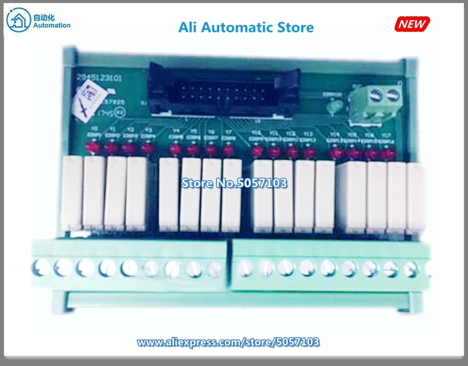 UB-10-OR16A 16-point relay terminal block supporting UC-ET010-24C UC-ET010-24D UC-ET020-24D UC-ET030-24D New