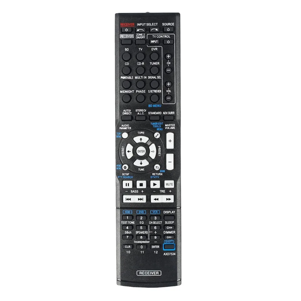 パイオニア用リモートコントロールシアターDS7534 axd7568 VSX-819H-S