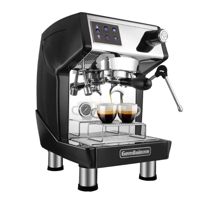 

Semi-automatic Espresso Coffee Machine Commercial Coffee Cooker Milk Frother 3000w Double Water Pump Coffee Maker CRM3200B