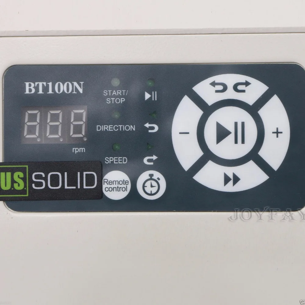 U.S. Solid Peristaltic Pump BT100N 3*YZ1515x 0.035 - 570 ml/min per Channel 3 Channel CE Certification One Year Warranty