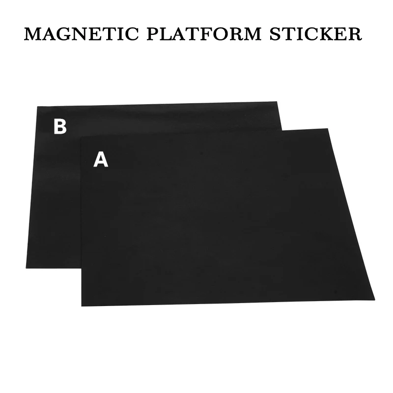 214*214/220*220/300*300MM magnetic bed 3d platform sticker flexible high-temp resistant anti edge for MK3 hotbed 3D printer part