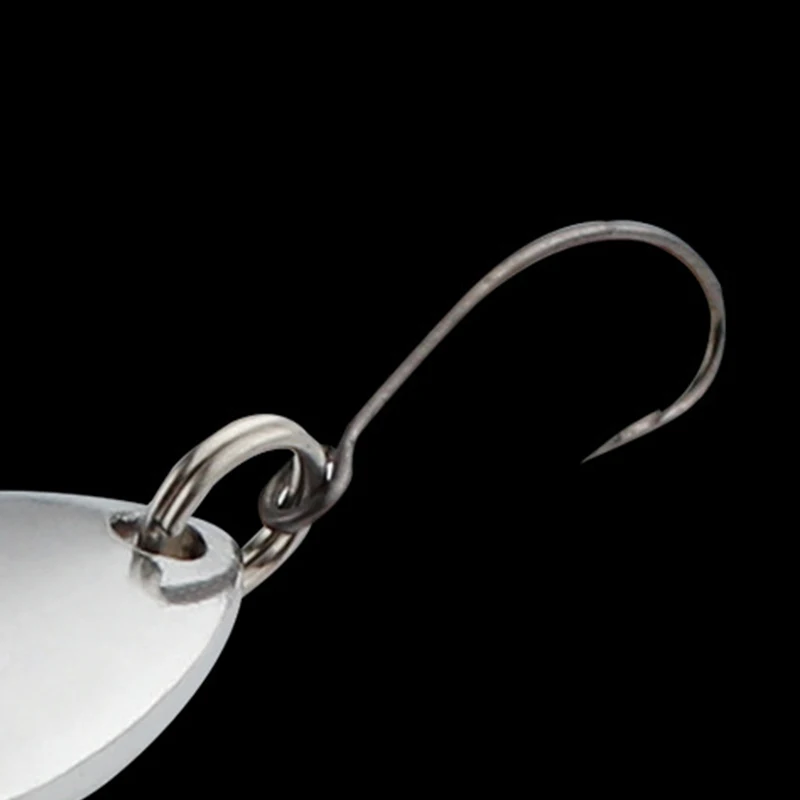 2Pcs 5g trout spoons brass fishing spoons pesca micro metal lures area trout fishing ultralight Fishing tackle Gold Silver color