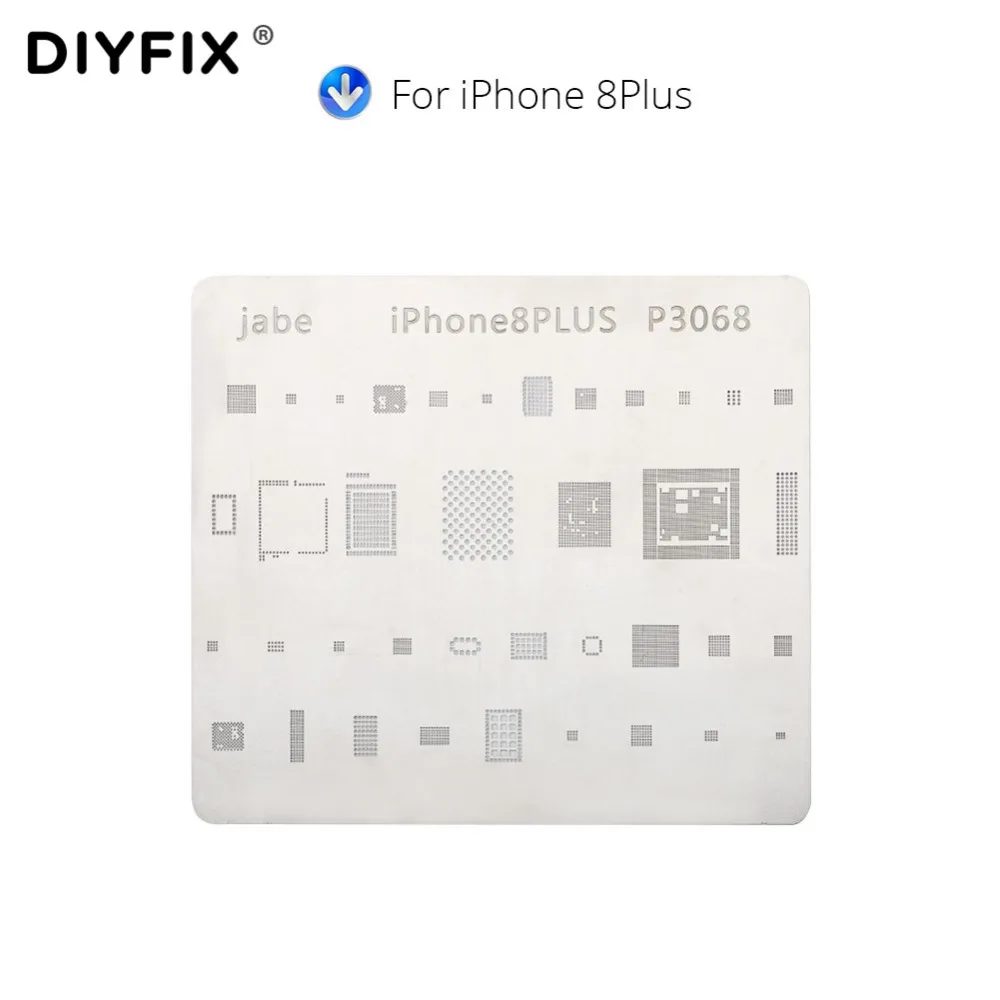 Diyfix placa lógica do telefone ferramenta de reparo para o iphone x 8 plus para ipad placa placa placa placa placa placa placa ic chip solda net aço inoxidável