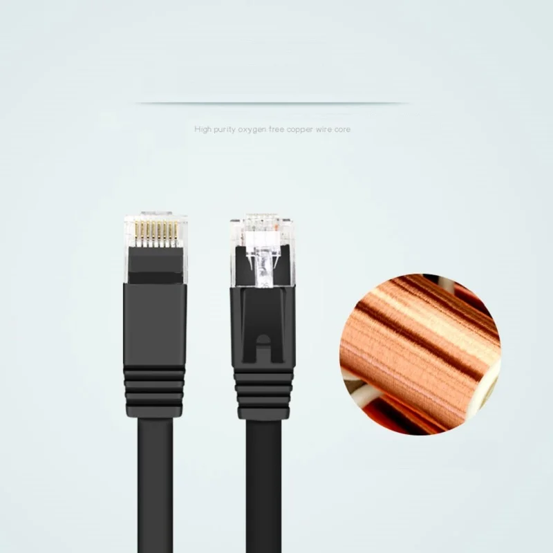 15cm 25cm 50cm 1m 3ft short cable CAT6 Flat UTP Ethernet Network Cable RJ45 Patch LAN cable black white color