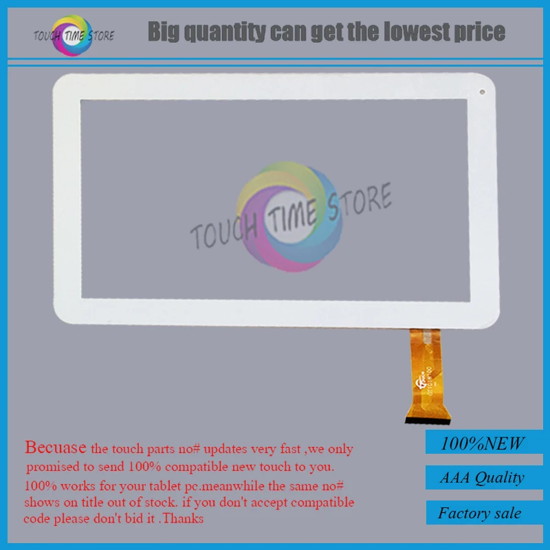 

Free shipping 10.1inch Tablet PC Touch screen panel Digitizer Glass Sensor replacement GT101R100