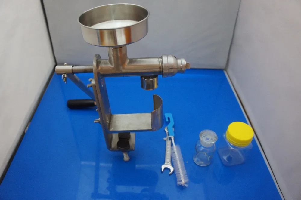 The third generation of stainless steel oil press, the new manually oil press, hand oil press