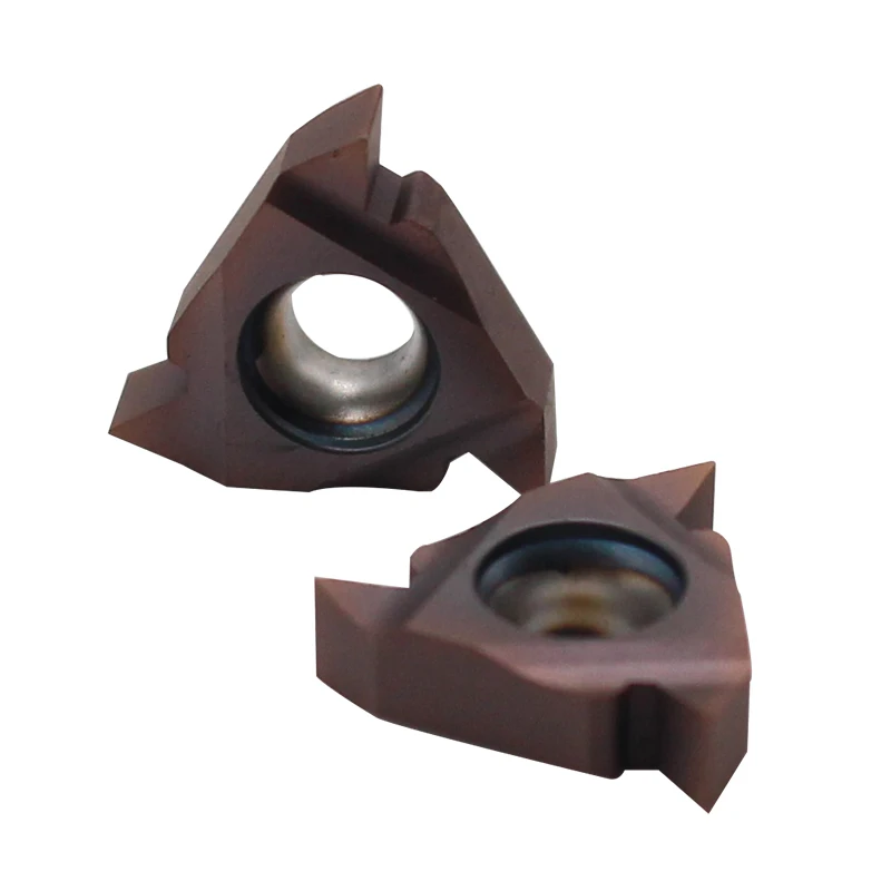 16ER AG55 VP15TF 10 قطعة مخرطة أدوات القطع أداة الخارجية موضوع تحول أداة طحن كتر CNC أداة 16ER AG55