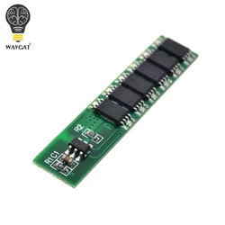 WAVGAT 1S 15A li-ion BMS PCM battery protection board pcm for 18650 lithium ion li battery