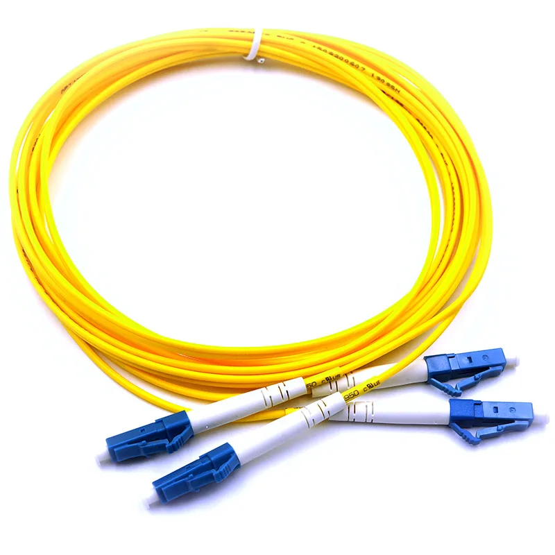 10PCS LC UPC 3M Singlemode Duplex 2.0mm 3.0MM Fiber Optic Patch Cord LC fiber optic patch cable Fiber Optic Jumper