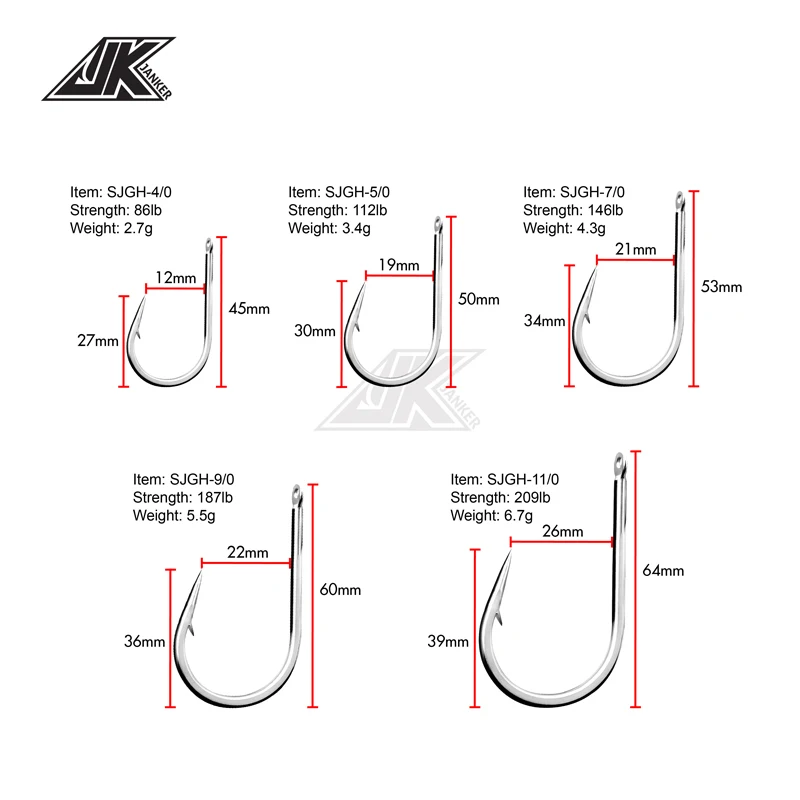 JK 4X Heavy Ground Jigging Hooks Slow Big Game Fishhook Tying Hole Steel Sea Fishing Fish Hook Japan Fishing Articles 7/0 - AliExpress 18 JK 4X Heavy Ground Jigging Hooks Slow Big Game Fishhook Tying Hole Steel Sea Fishing Fish Hook Japan Fishing Articles 7/0 - AliExpress 18
