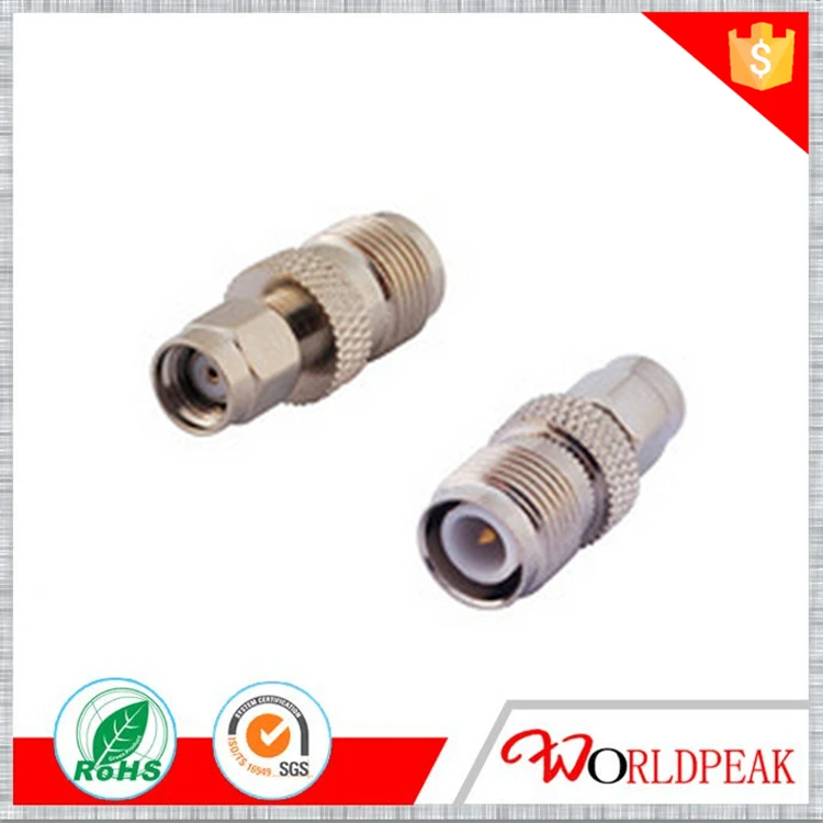 

RP TNC female to RP SMA male Gold inner conductor adaptor