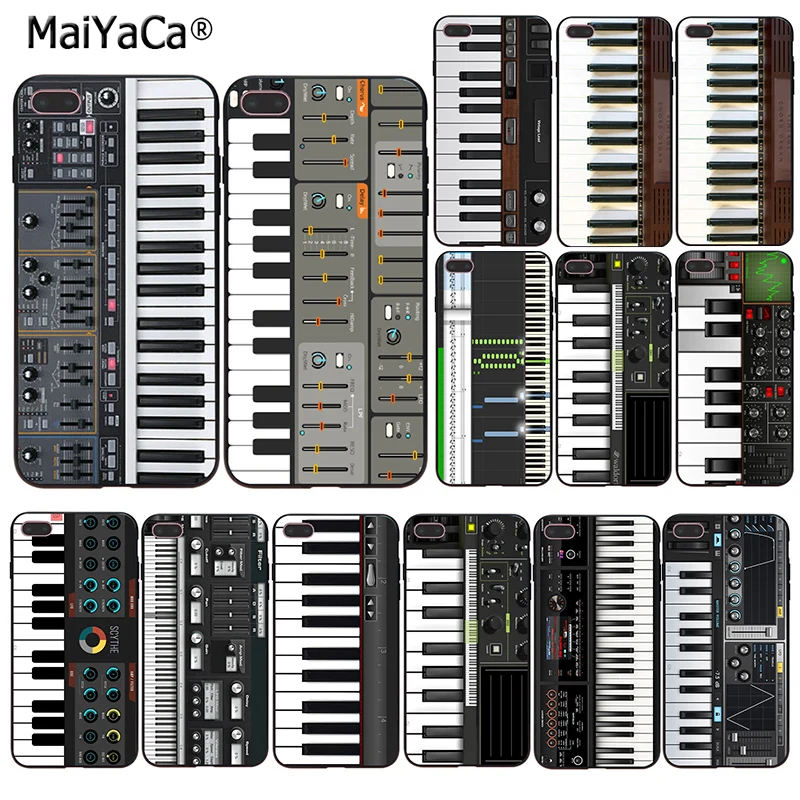 MaiYaCa Keyboard Synthesizer Music On Sale phone Case for iphone 13 SE 2020 11 pro 55s XS 66S 7 8 10 X plus XR XS MAX