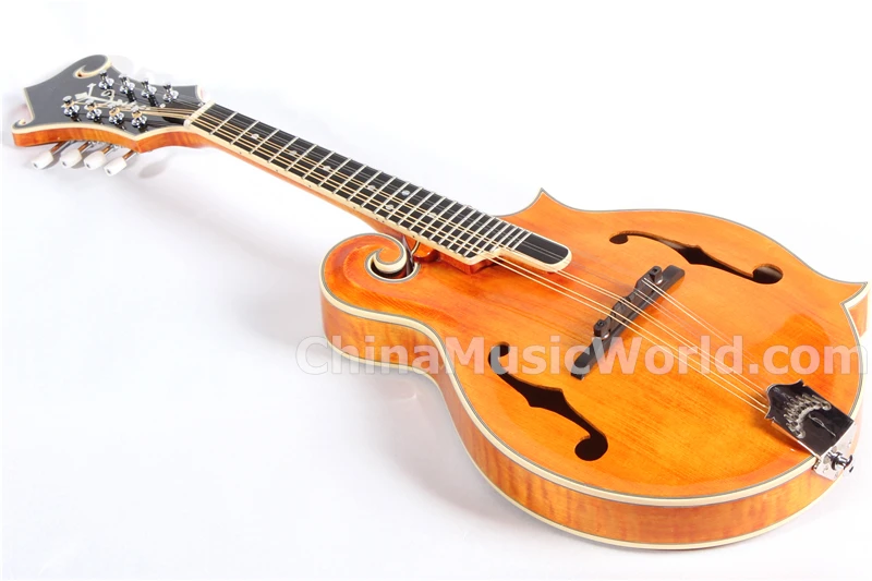 Afanti Solid Spruce top / Flamed Maple Back & Sides /  Afanti Mandolin (AMB-207)