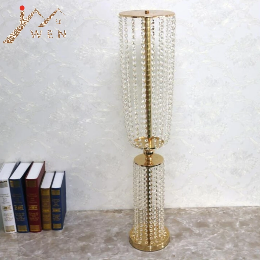 Acrylic Crystal Flowers Vases Road Lead 80 CM/ 32