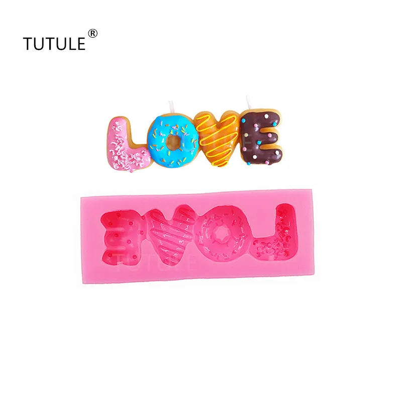 

Gadgets Cookie Biscuit Mold LOVE Silicone Mold Decoden Mold Kawaii Miniature Sweets Polymer Clay Food Mold