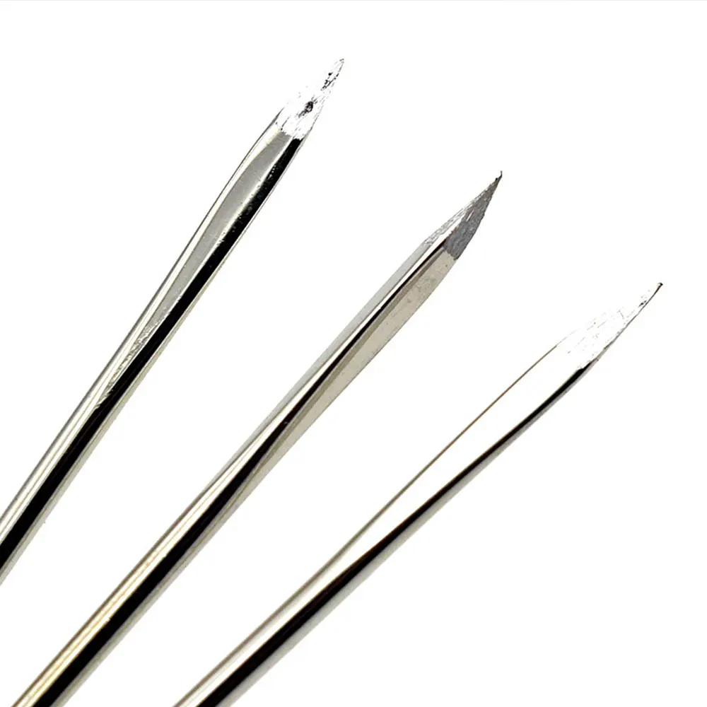 10pcs Set hand Needles Leather Sewing Needle Hand Sewing triangular pin special for leathercraft handwork repair