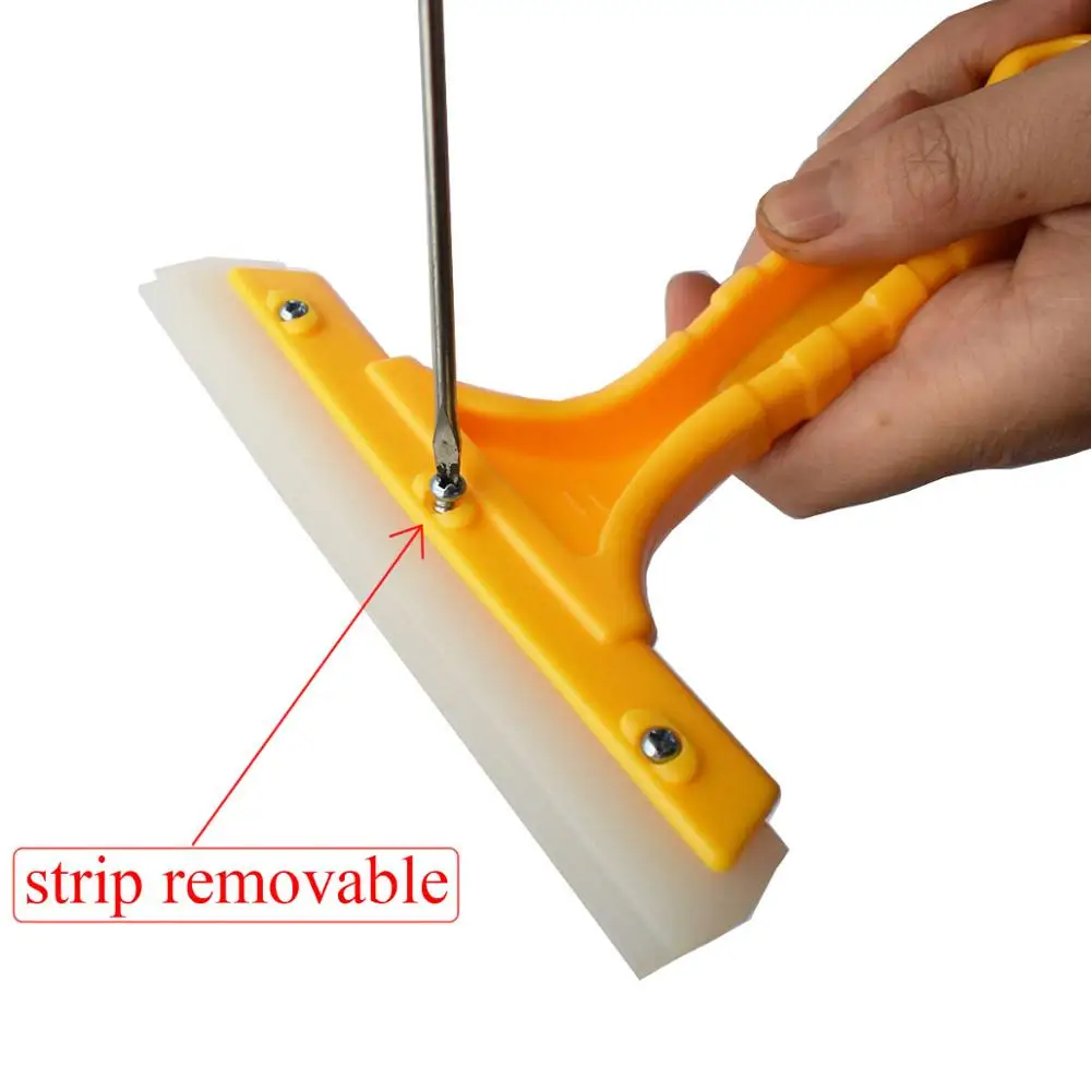 Silicone Blade Water Wiper Car Windshield Scraper Blades Squeegee Vehicle Soap Cleaner Home Window Washing Cleaning Tool B03