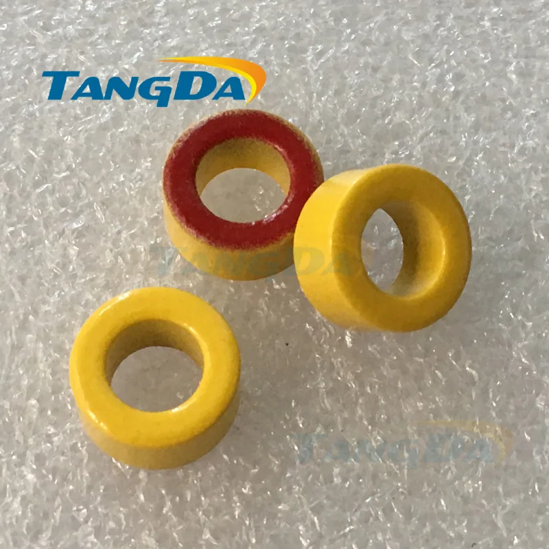 T157 8 Iron Power Cores inductor T157-8 40*24*14.5mm yellow/red filtering frequency radio frequency (rf) carbonyl