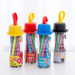 12pcs/set Washable Watercolor Pen Children Painting Non-toxic Color Mark Painting Children Art Supplies DIY Scrapbooking Paint