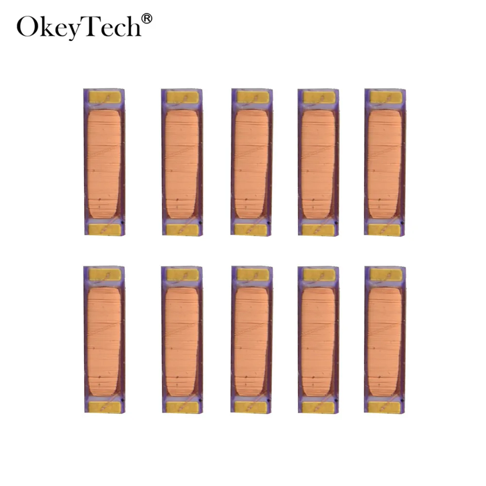 

Okeytech 10Pcs/Lot 2.38MH 680P 12*3.5mm Car Remote Key Repair Inductance Coil Transponder Chip For Renault