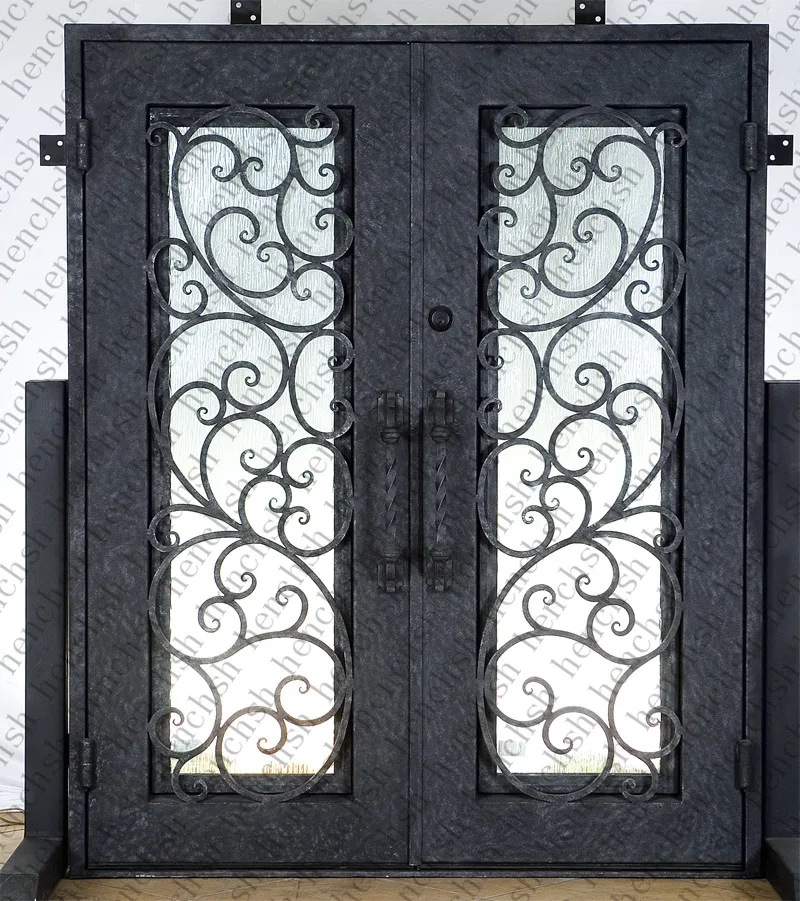 indoor wrought iron doors  metal door price iron french patio doors