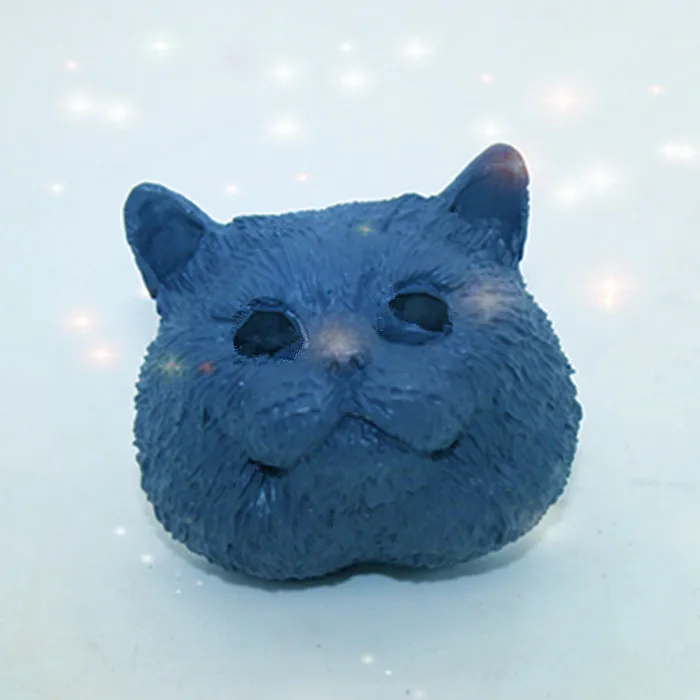 

Short hair cat car aromatherapy gypsum air outlet mold chocolate roll sugar mold decorative silica gel mold C1144