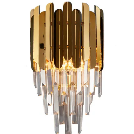 

Modern Wall Sconce Lamp Luxury Gold Wall Light Fixtures Bedside Living Room Wall Lamps