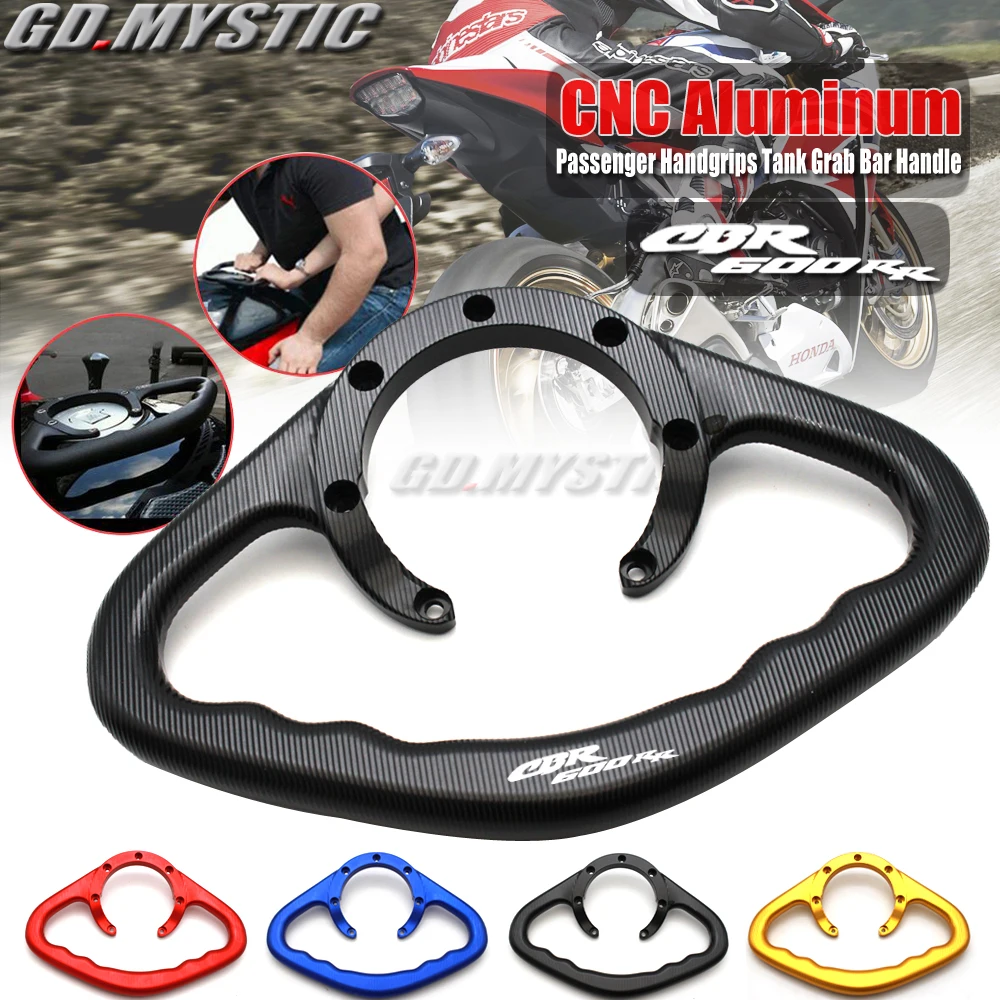 

Passenger Handgrips Hand Grip Tank Grab Bar Handle For Honda CBR 600RR CBR600RR 2003-2013 2004 2005 2006 2007 2008 2009 F5 CBR