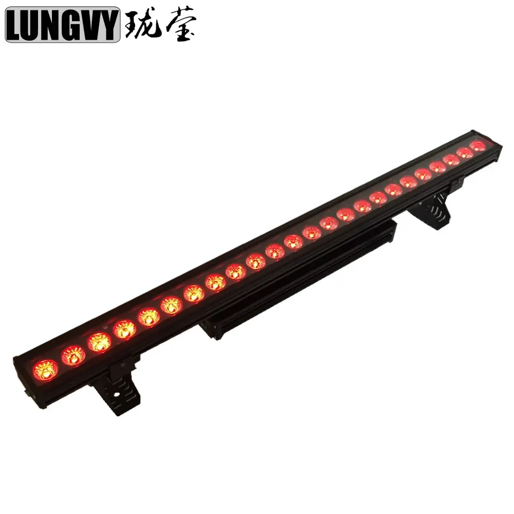 Free Shipping 24x15w RGBWA 5in1 400w Building LED Wall Wash Light Led Bar Light Outdoor Led Wall Washer Light