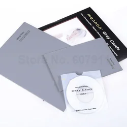 Photography Gray Card Pro Digital 18% Photo Grey Cards White Balance Exposure