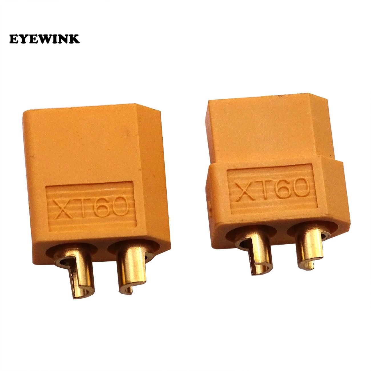 10Pairs XT60 Yellow Battery Connector Set 4.5mm Male Female Gold Plated Banana Plug