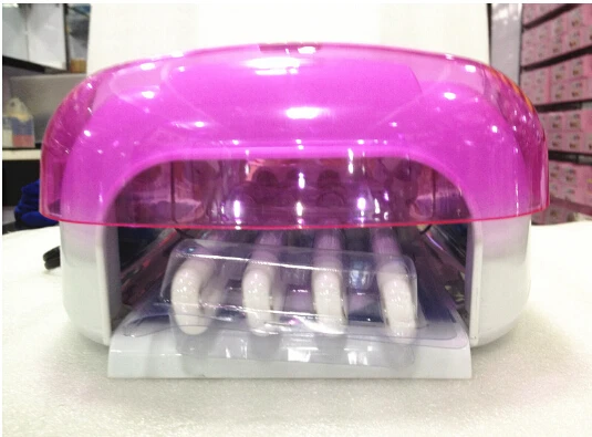 Professional100-240V  36W LED UV Gel Lamp Light Nail Dryer with 4pcs 9w bulbs Nail Art nail tool drying polish kit Free Shipping