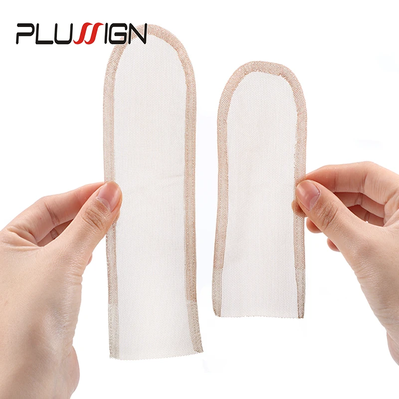 Plussign 2X4/2X6/4X4 Swiss Lace Pattern Net For Making Wig Toupee Top Closure Foundation Hair Accessories Monofilament 3 Sizes