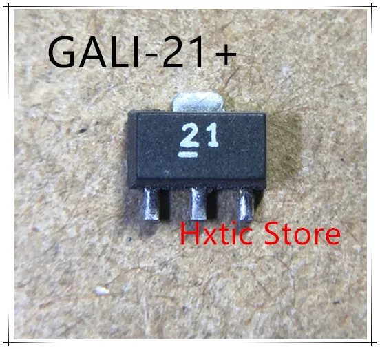 10PCS GALI-21 GALI-21+ GALI21 MARKING 21 SOT-89  IC