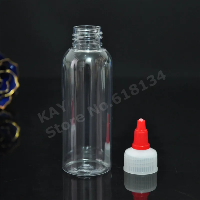 750pcs 100ml liquid pet plastic bottle, twist top cap dropper bottles, plastic container wholesale