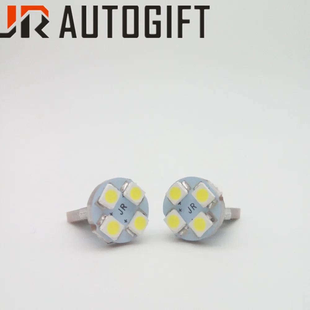 Car-styling 100pcs/lot  T10 W5W 4 Smd 3528 Car Wedge Led Lights 4LED 194 168 DC 12V 24V Marker Lamps Auto Reading Dome Bulbs