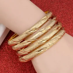 Dubai Gold Jewelry Gold Color Bangles For Ethiopian Bangles & Bracelets Ethiopian Jewelry Bangles Gift